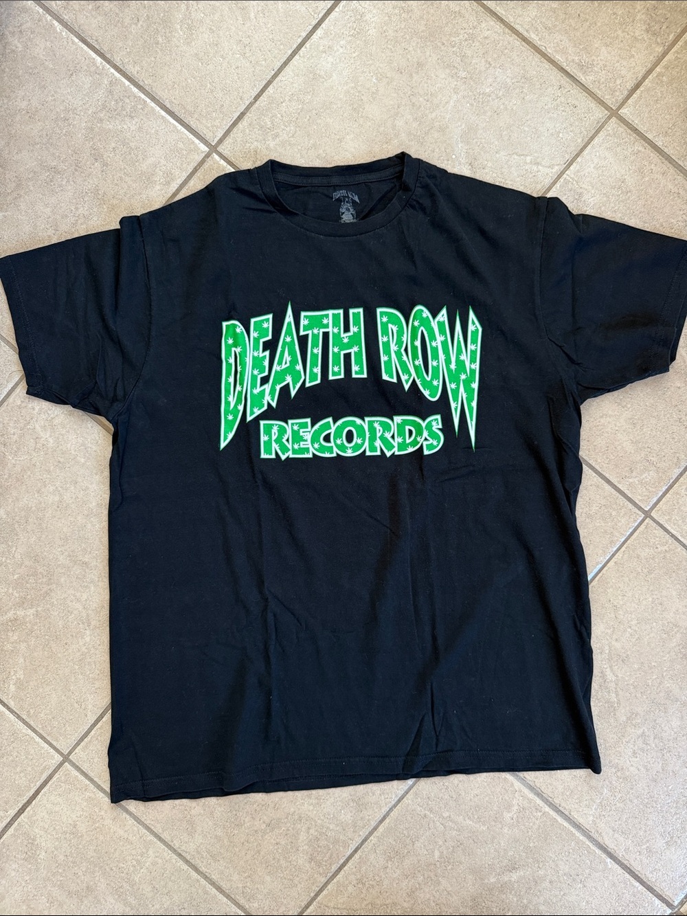 Original Death Row Records Black Tee